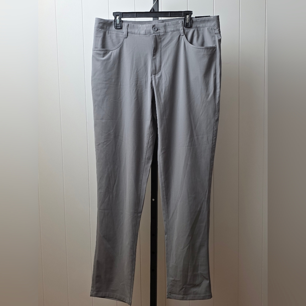 Hind Men’s Performance Stretch Pants Gray Size 36x32 NWT